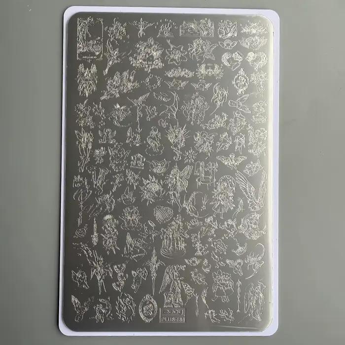 XMQ NAIL ART PLATES STAMPING PLATES D'IMAGE DE VENTES CAVÉES