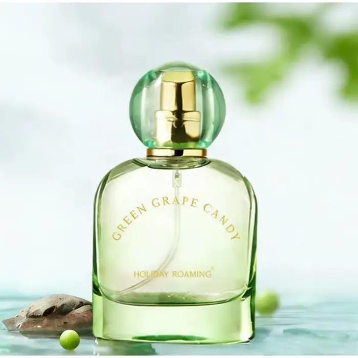 Parfum floral fruité aux notes de raisin vert
