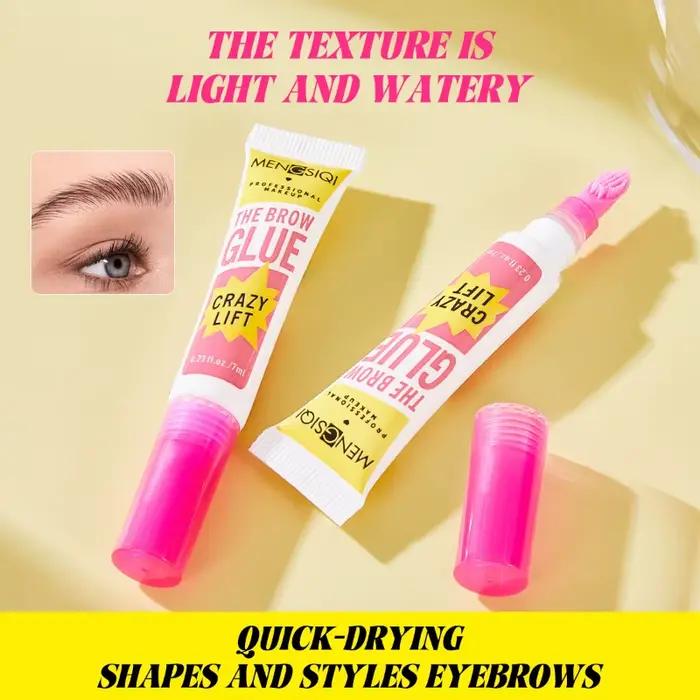 Gel Sourcils Fixateur Longue Durée Imperméable Séchage Rapide Transparent Maquillage Yeux