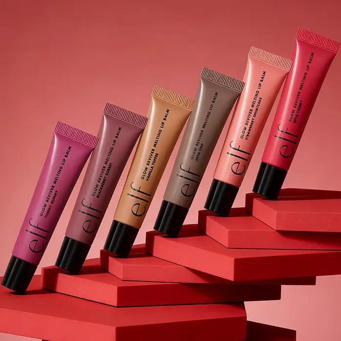 Gloss à lèvres Elf Brand 6 couleurs aux saveurs de fruits