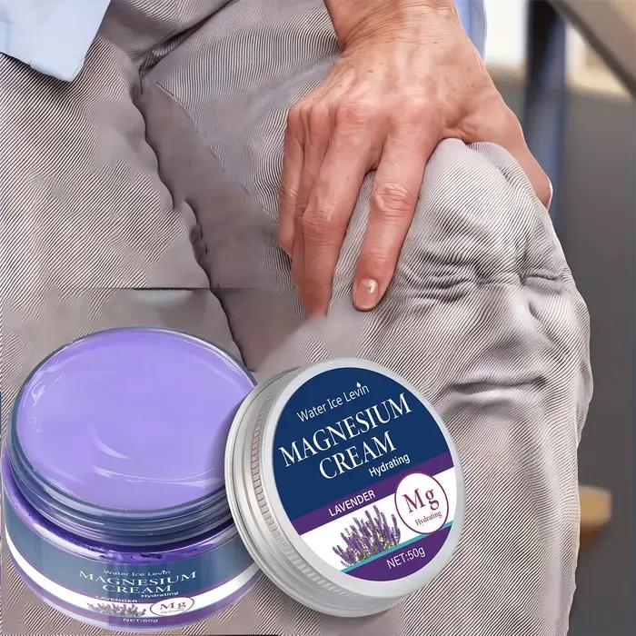 Crème Corps Magnesium Lavande Hydratante et Apaisante pour Hommes et Femmes Occasions Spéciales Routine Beauté Hydratation Post-Bain Comfort Cutane