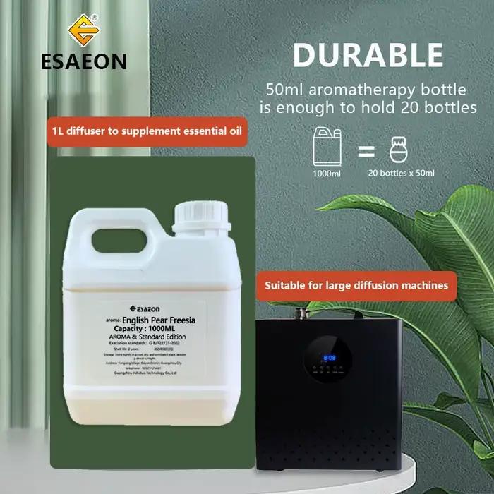 Huile Essentielle Citron Vert Basilic Agrumes ESAEON 1000ml Fonctionne Avec Machines Aromathérapie Sans Eau Hôtels Occasions Spéciales