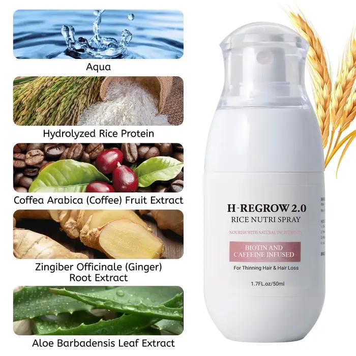 Eau de riz fermentée pour la croissance des cheveux