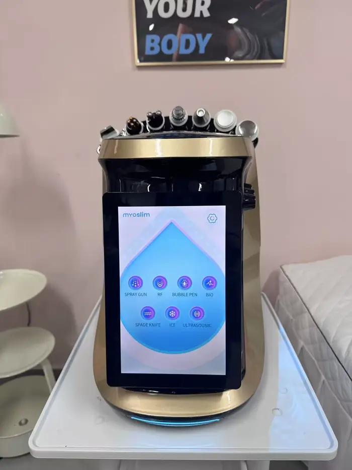 Nouvelle machine de soin du visage Hydra Oxyge 7 en 1 Smart Ice Blue, nettoyage de la peau, analyseu
