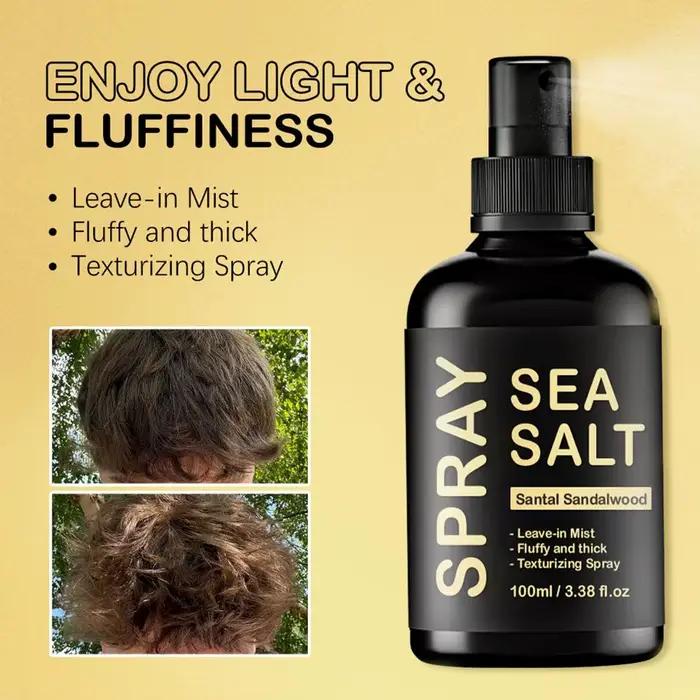 Spray au sel de mer pour hommes