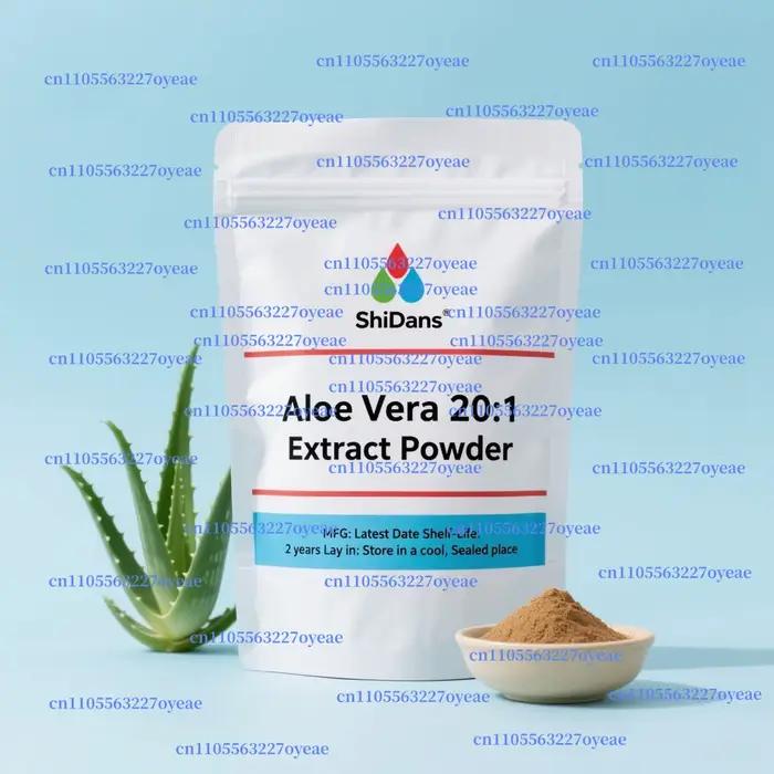 Poudre d'extrait d'aloe Vera naturel 50-1000g