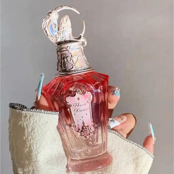 Flacon de parfum rechargeable vide de 50 ml, série Strawberry Cupid, liquide non inclus