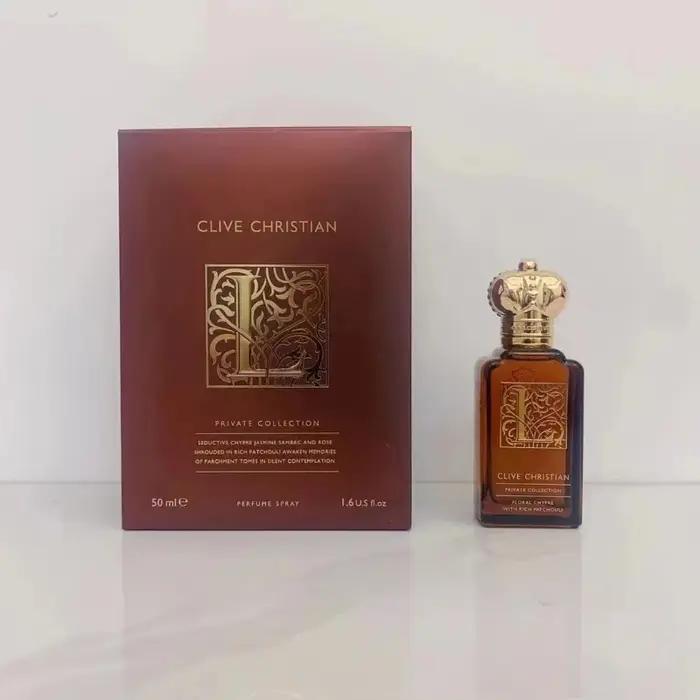 Parfum unisexe Clive Christian Woody Fresh 50 ml – Fragrance élégante longue durée avec des notes de pêche