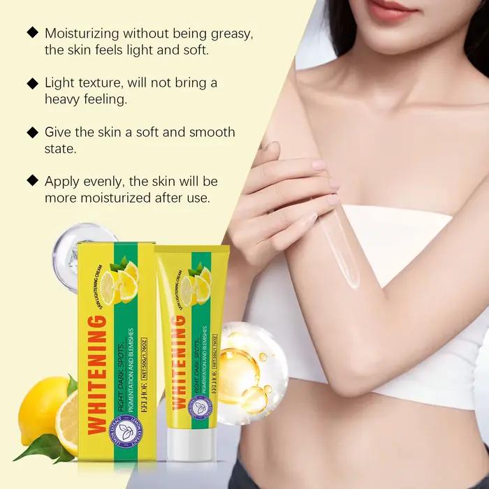 Lotion pour le corps éclaircissante au citron hydratante et nourrissante pour le teint unifié et éclatant pour homme et femme occasions spéciales