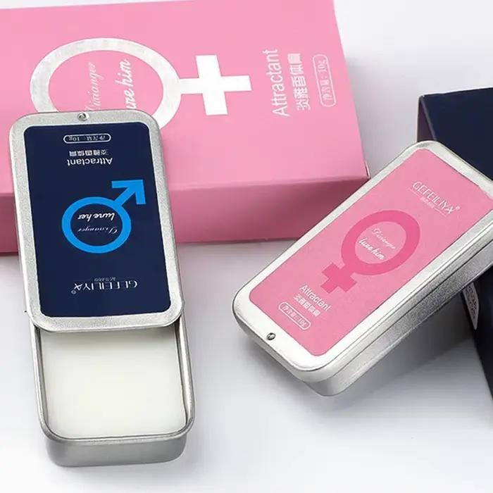 Parfum Solide Corporel aux Phéromones pour Femme et Homme – Longue Durée, Format de Poche, Parfum Léger et Portable – Nouveauté 2026