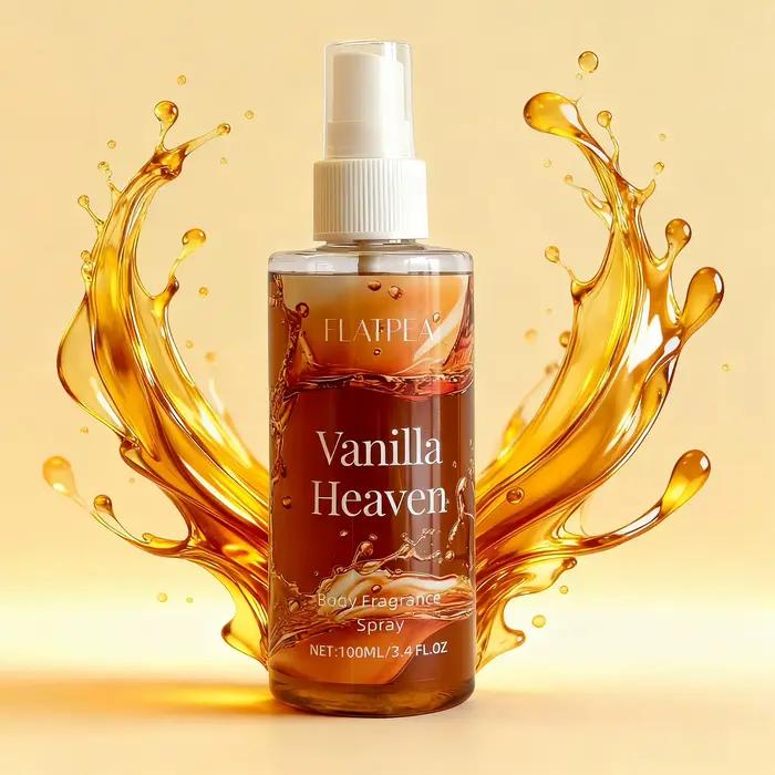 Spray de parfum alimentaire Portable au caramel et vanille, 100ml, désodorisant, cadeau recommandé, noël, 1 pièce