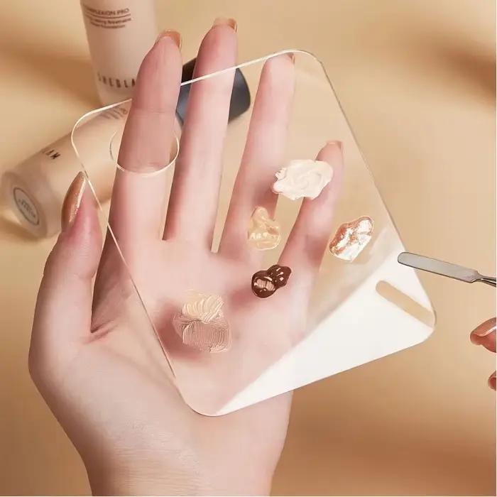 Palette de maquillage professionnelle 1 pièce pour cosmétiques, outil de beauté des ongles, maquillage des yeux et des cils, mélange de pigments