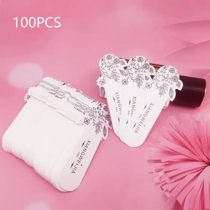 Bandes de test de parfum noires et dorées à motif floral, 100 pièces, haute absorption, sans résidus, pour la détection des senteurs, cadeau pour les amateurs de parfums