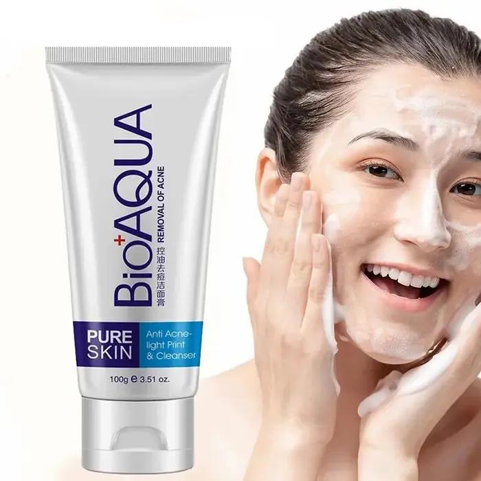 BIOAQUA nettoyant pour le visage Anti-rides mousse de lavage du visage soin nettoyant pour le visage