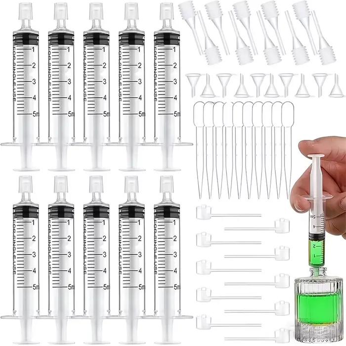 Kit de 50 outils de remplissage de parfums et cosmétiques DIY