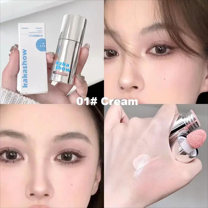 Kakashow vitalité liquide Blush hydratant eau légère maquillage longue durée facile à tacher