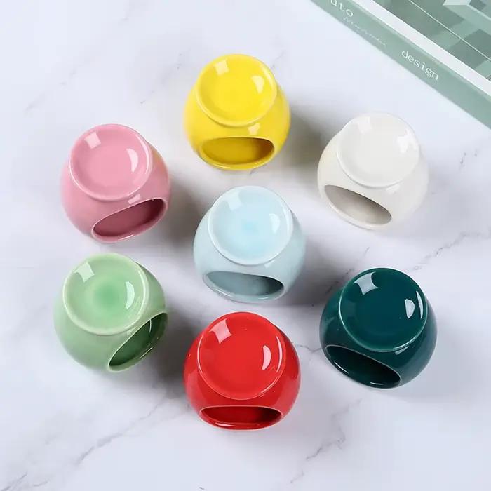 Brûleur d'arôme en porcelaine