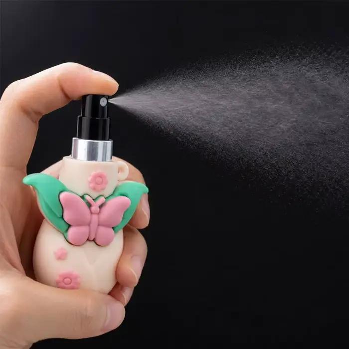 Mini flacon vaporisateur de parfum floral mignon