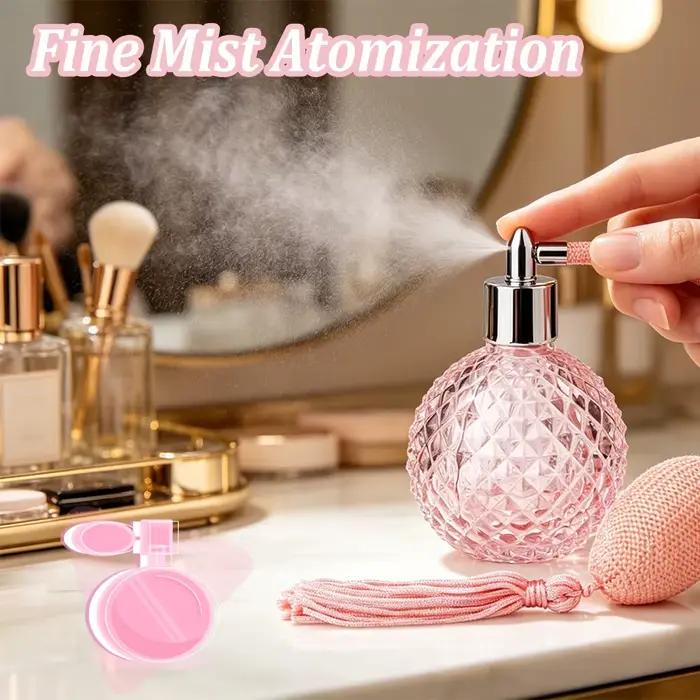 Flacon vaporisateur de parfum vintage 100 ml