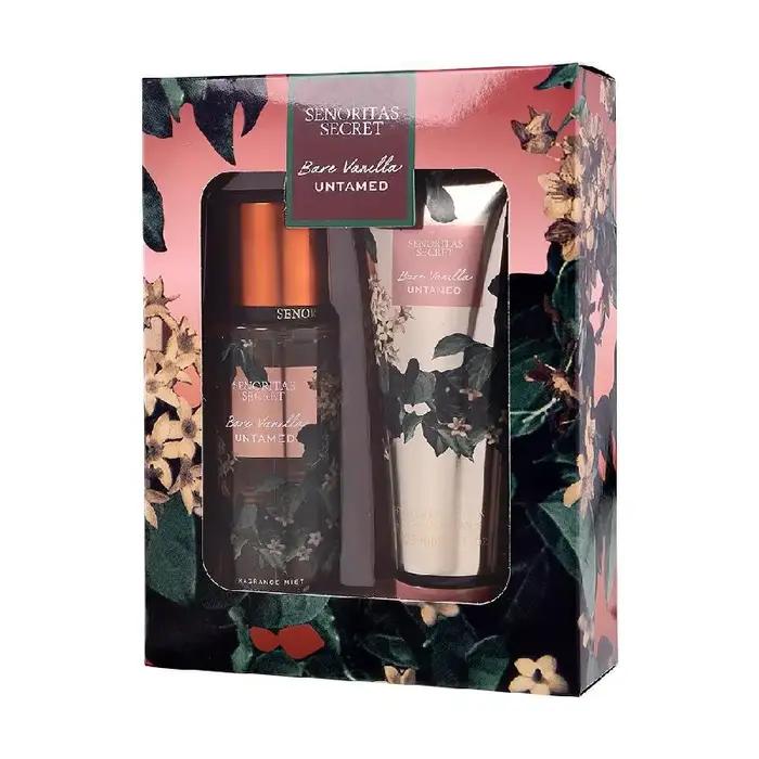  Ensemble de parfum et de Lotion pour le corps de 250ML, parfum de vanille fruité Floral de luxe pour femmes, exfoliant hydratant, Spray corporel frais et doux