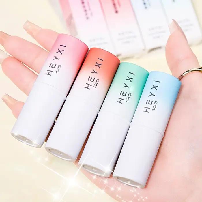Baume de parfum solide portable aux senteurs fraîches naturelles