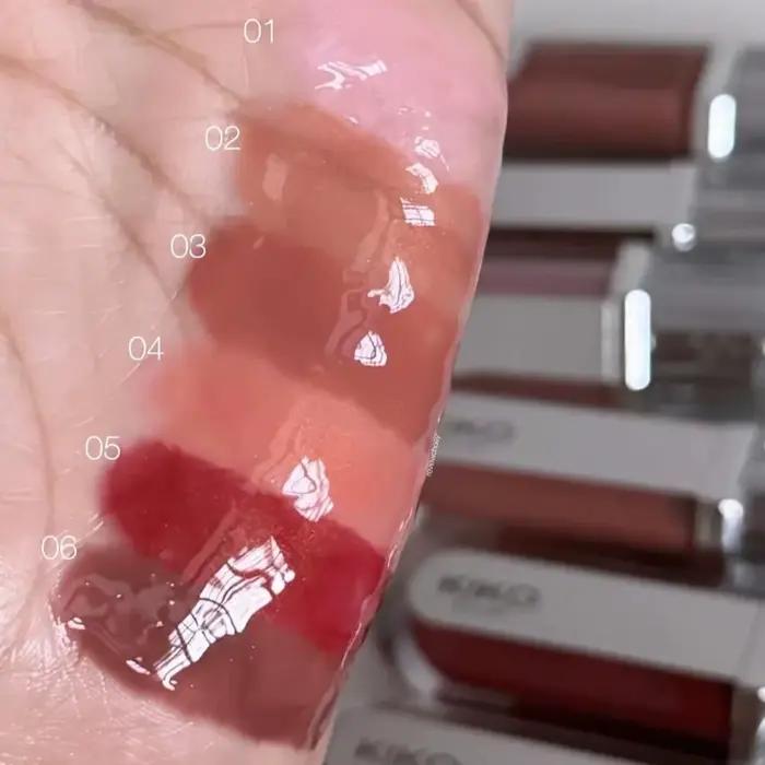 Kiko Nouveauté Maquillage Gloss à Lèvres Repulpant 3D Gingembre, Gloss Liquide Effet Miroir, Rouge à Lèvres Nourrissant pour des Lèvres Pleines et Brillantes, Longue Tenue